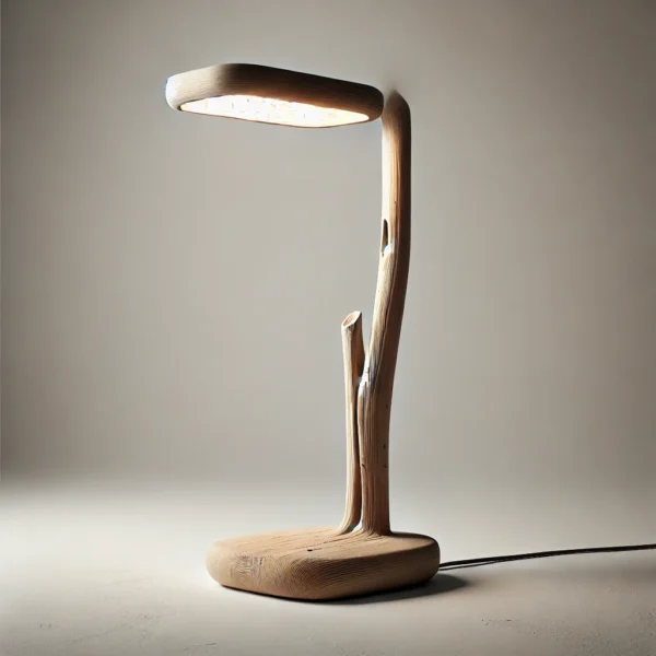 Minimalist Modern Handmade Wabi-Sabi LED Floor Lamp - Image 2